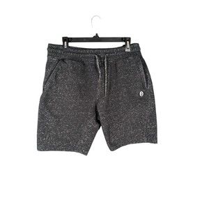 Volcom Black & White Cloth Casual Stretch Fit Shorts Men's Size Large